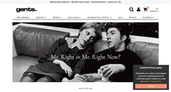 Desktop Screenshot of gents.com