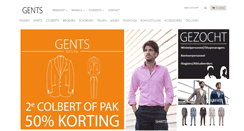 Desktop Screenshot of gents.nl