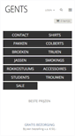 Mobile Screenshot of gents.nl